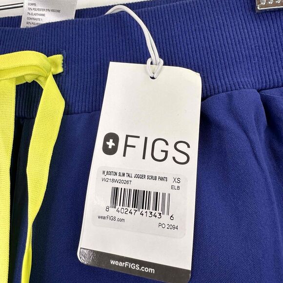 Figs Navy Boston Slim Tall Drawstring Scrubs Jogger Pants Size XS Tall - Picture 4 of 6